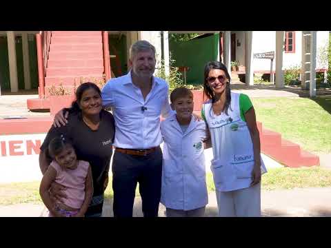 Frigerio inauguró el ciclo lectivo en Villa Paranacito