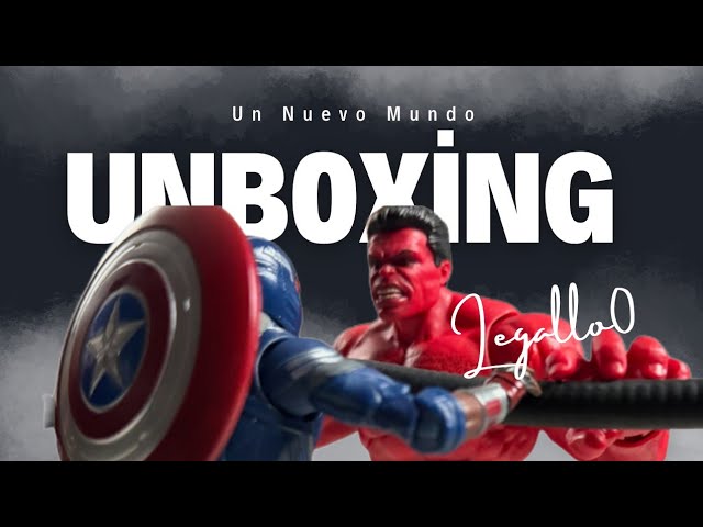Vídeo relacionado con Marvel Avengers Captain America: Brave New World, Súper puños Gamma de Hulk Rojo, Juguetes para Juego de rol