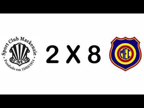 GOLS ESTADUAL SUB 19 - MACKENZIE 2 X 8 MEC 28/10/2017