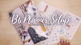 B6 Planner Setup | Sterling Ink