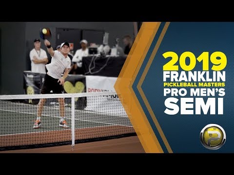 PRO Men's Semifinal from the 2019 Franklin Pickleball Masters