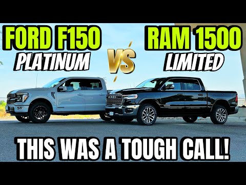 2025 RAM 1500 Limited VS Ford F150 Platinum: This Should Have Been An Easy Win For RAM...