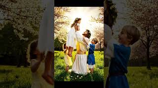 🕊️ “Where He plays, heaven touches earth. #jesus #love #jesuslove #fypp #foryou