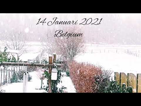 14/01/21 Snow Belgium Geraardsbergen, East-Flanders  #SnowBelgium