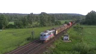 preview picture of video 'Green Cargo og Hectorrail syd for Hässleholm'