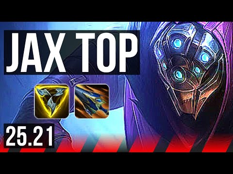 JAX vs URGOT (TOP) | EUW Challenger | 25.21