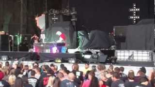 DJ Starscream opening up TWINS OF EVIL TOUR Live @SLC 10-1-12