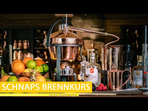 Genuss-Akademie.tirol - Schnaps Brennkurs - Schnaps selber machen als Hobby