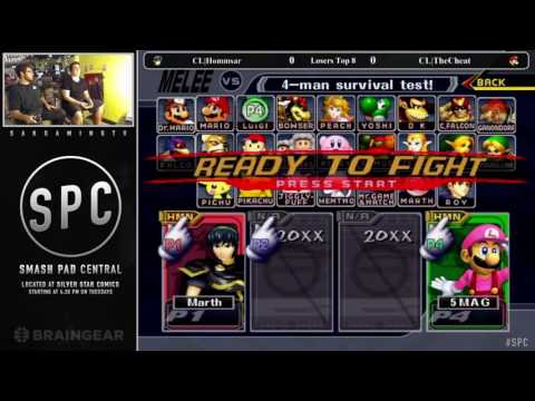 SPC14 Losers Top 8 - CL|Hommsar (Marth) vs CL|TheCheat (Luigi)