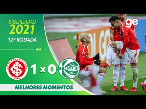 INTERNACIONAL 1 x 0 JUVENTUDE | MELHORES MOMENTOS | 12ª RODADA BRASILEIRÃO 2021 | ge.globo