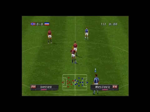 Pro Evolution Soccer -- Gameplay (PS1)