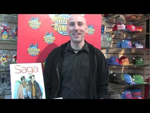 Brian K. Vaughan talks Saga at Midtown Comics