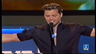 RICKY MARTIIN Juramento  (actuacion television española)