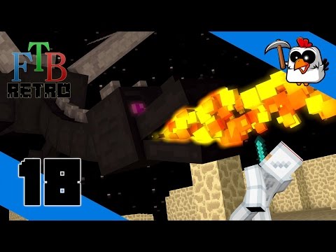 FTB Retro - Díl 18. - Souboj s Drakem - Nakashi [CZ]