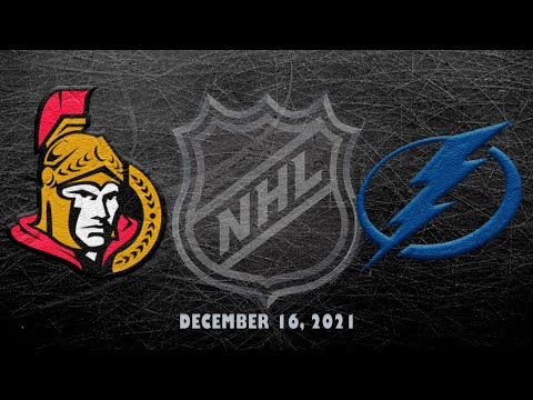 NHL Senators vs Lightning | Dec.16, 2021
