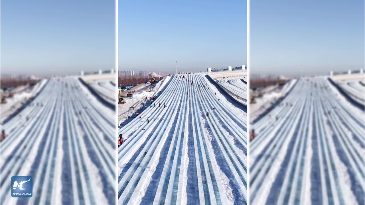 Parque temático de hielo y nieve más grande del mundo abrirá sus puertas en noreste de China