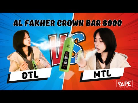 The First-ever introduction of Al Fakher Crown Bar 8000 Crystal