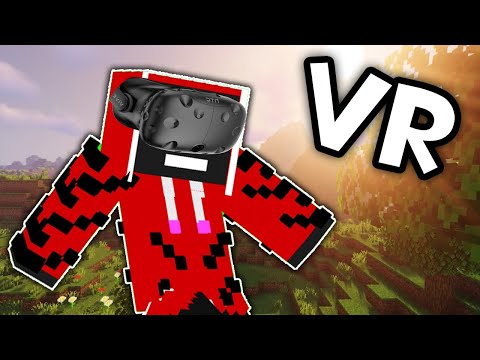 Minecraft VR but I got dizzy
