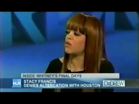 Whitney's Heated Fight with Stacy Francis Before Her Death