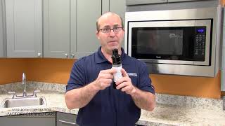 How to change the Water Filter in the Under Counter Ice Maker