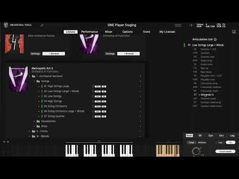 Orchestral Tools Metropolis Ark 5 -  Orchestral Sections Playthru