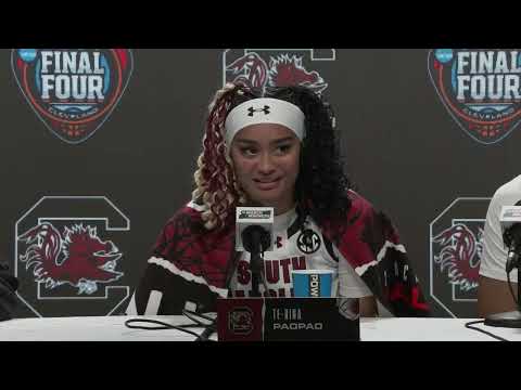 South Carolina Final Four Postgame Press Conference - 2024 NCAA Tournament