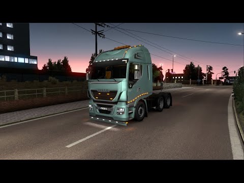 Euro Truck Simulator 2 - Iveco HI-WAY Custom + Lux Interior 1.38