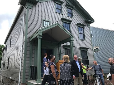 Restored New Bedford home for sale through lottery