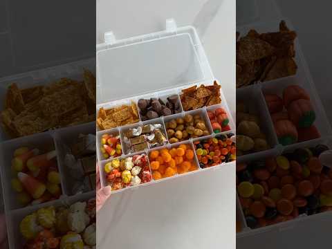 *ASMR* FALL SNACKS RESTOCK! #asmr #restock #kitchen #snackideas #snacks #fallsnacks #autumn #candy