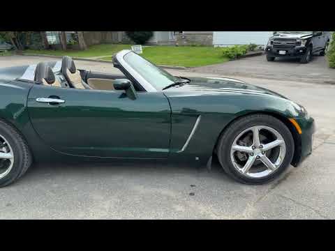 **SOLD by CCC AUCTION** 34K km 2009 Saturn Sky Redline Convertible 5-Speed Manual, Ontario Safetied