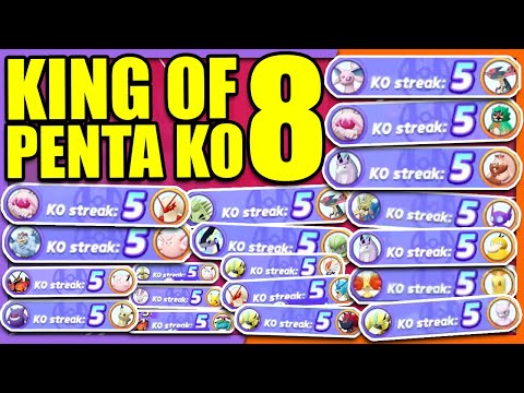 Worlds Best SoloQ Player PENTA 5 KO Compilation 8 | Pokemon Unite