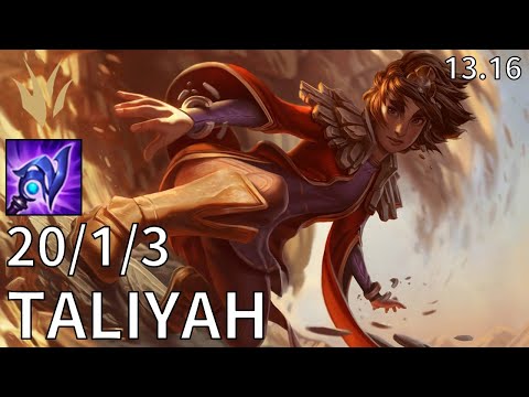 Taliyah Jungle vs Kayn - EUW Master | Patch 13.16