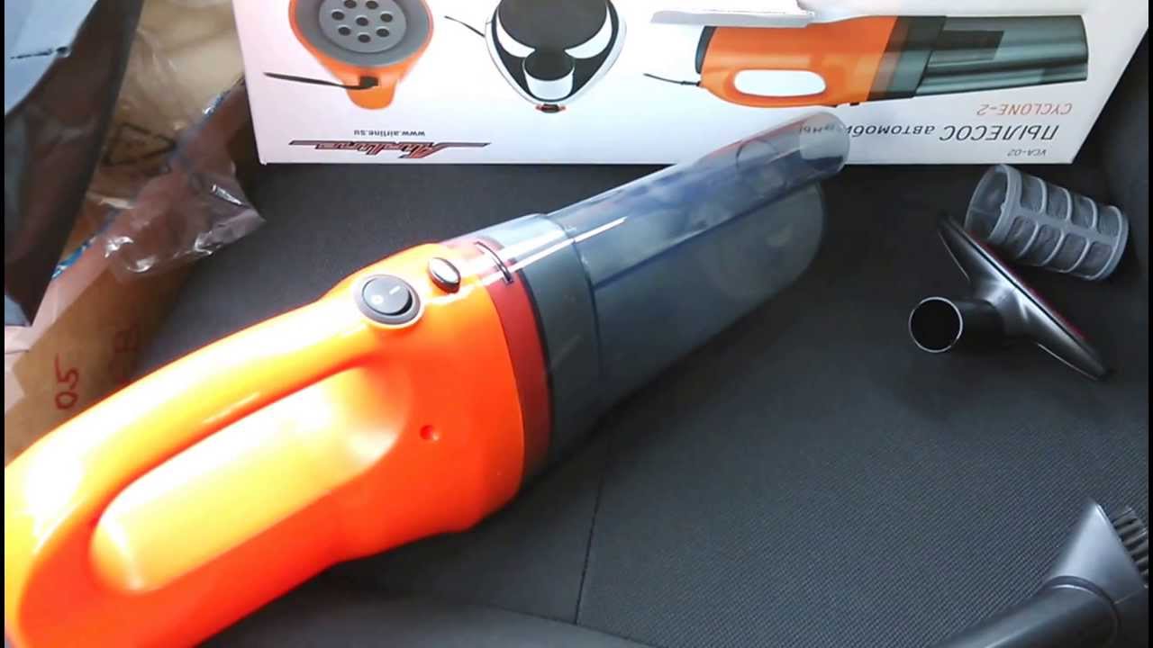 Пылесос автомобильный Airline CYCLONE-2 VCA-02,  сумка