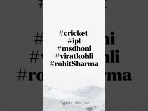 Top 10 Instagram hashtags for cricket #shorts