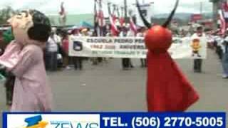 preview picture of video 'Desfile de Independencia 2008 Pérez Zeledón Costa Rica - 4'