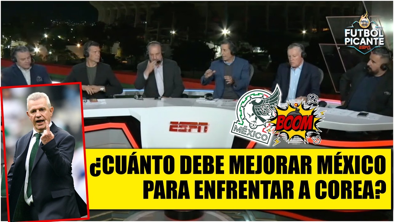 DISCUSIÓN PICANTE por preparación y POSIBLES CAMBIOS de MÉXICO vs COREA en MUNDIAL | Futbol Picante