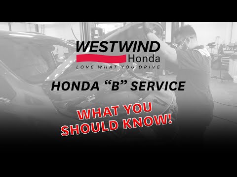 Honda Maintenance Minder B Service | What You Should Know