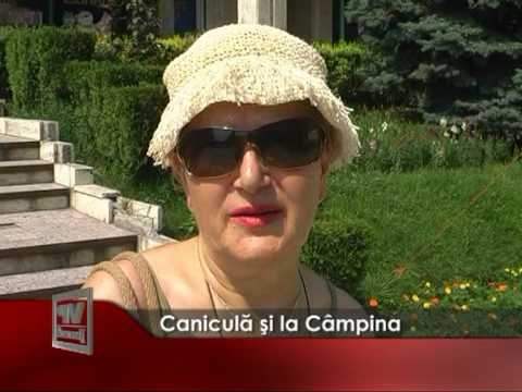 Caniculă şi la Câmpina