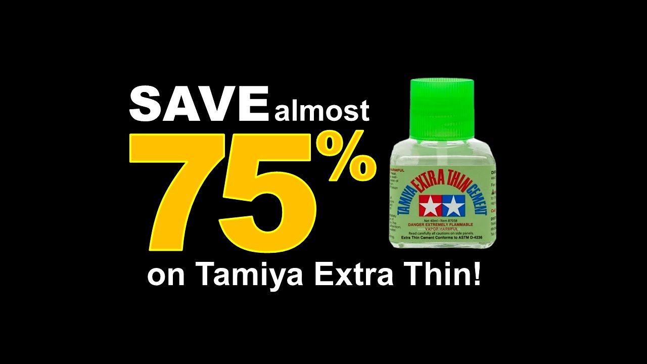 Tamiya extra thin glue is Tamiya airbrush cleaner (???) : r