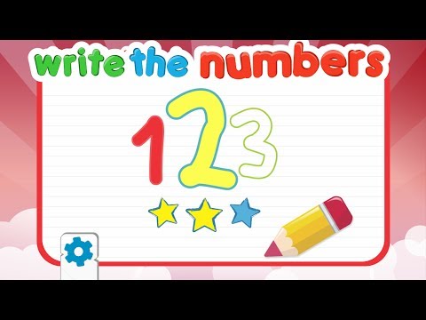 Tracing Numbers Video