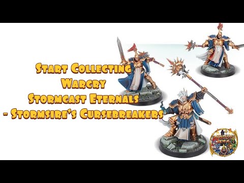 Start Collecting Age of Sigmar Warcry:Stormcast Eternals Sacrosanct Chamber-Stormsires Cursebreakers