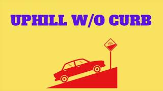 How to Park Uphill & Downhill with/without curb. with magic Number/word (TAGALOG/TAGLISH)