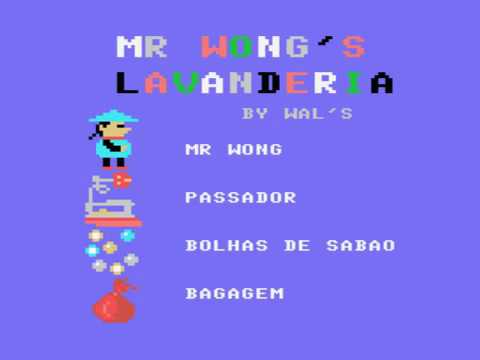 Mr. Wong's Loopy Laundry (1984, MSX, Artic Computing)