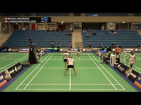 Match point - Magelund / Ravn vs Lundgaard / Poulsen - WD, SF - Denmark Masters 2021
