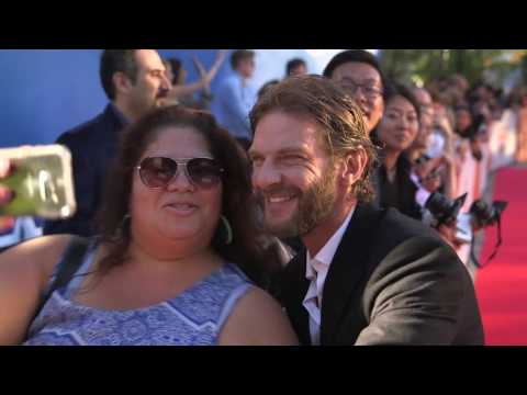 The Journey is the Destination: Sam Hazeldine TIFF 2016 Movie Premiere Gala Arrival | ScreenSlam