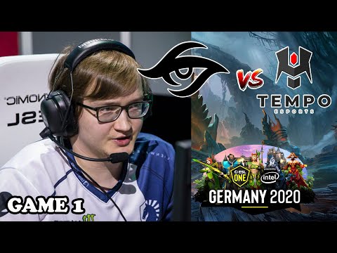 TEAM SECRET vs TEMPO (GAME 1)bo3 "MATUMBAMAN (DROW RANGER)" ESL One Germany 2020
