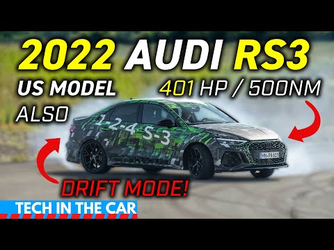2022 AUDI RS3: Sound, Power, Specs & DRIFTS