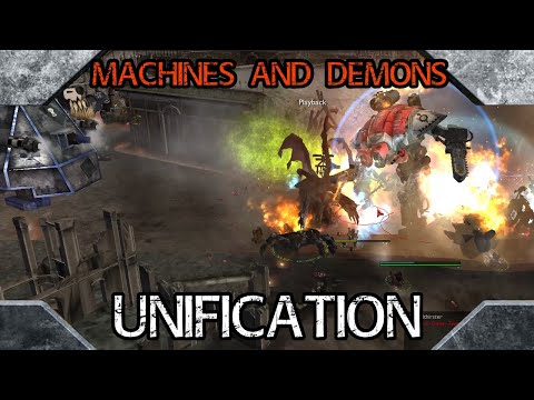 Warhammer 40,000: Dawn of War Unification 2 vs 2 vs 2 vs 2 Free for all