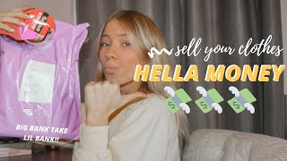 How to Sell Clothes & Make MONEY (mercari, depop, facebook tips + tricks)