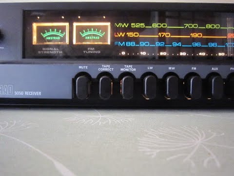 Amstrad 5050 vintage reciever - an audiophile Amstrad?